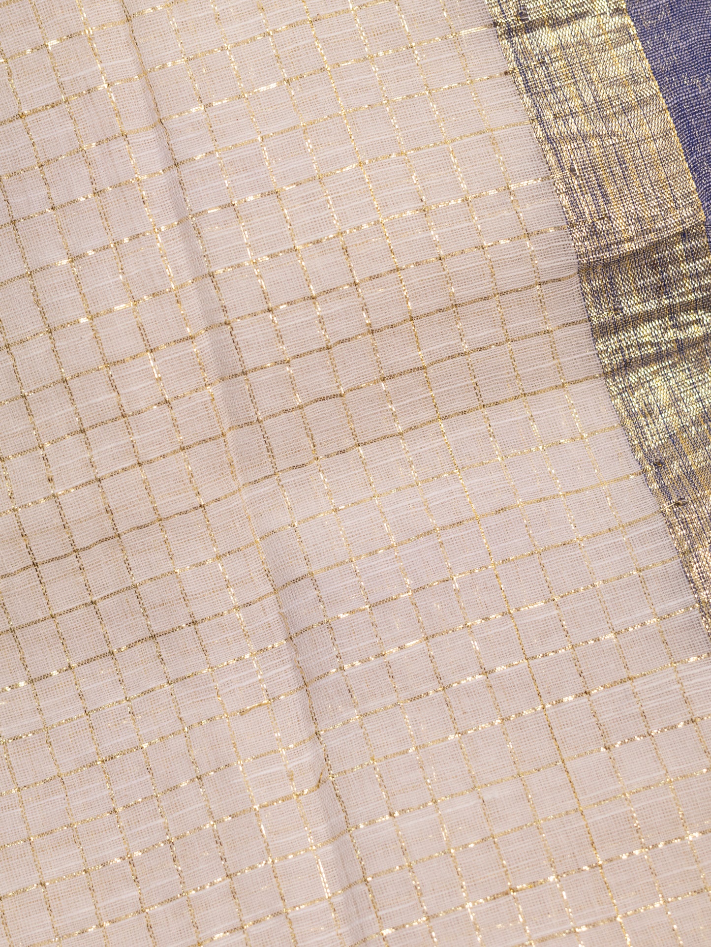 Light blue mul cotton saree-S117