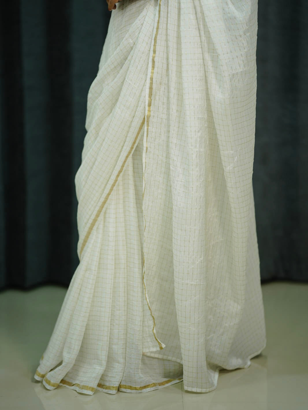 Viscose organza silk saree -S253