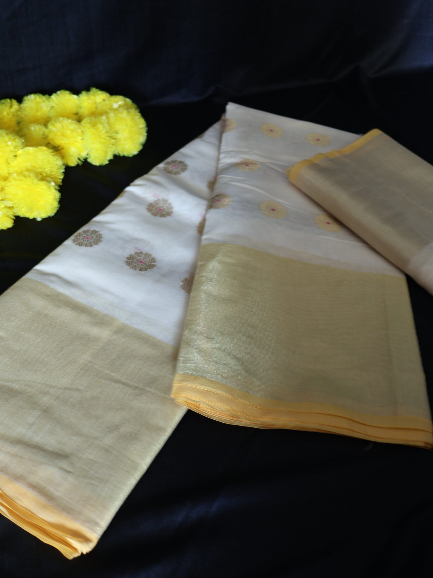 Banarasi cotton soft silk saree-SA265