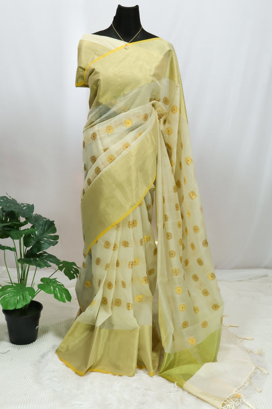 Banarasi cotton soft silk saree-S140