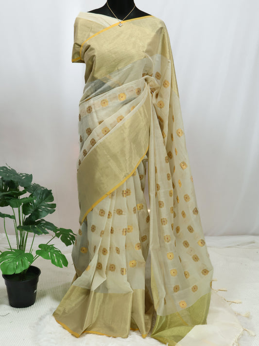 Banarasi cotton soft silk saree-S140