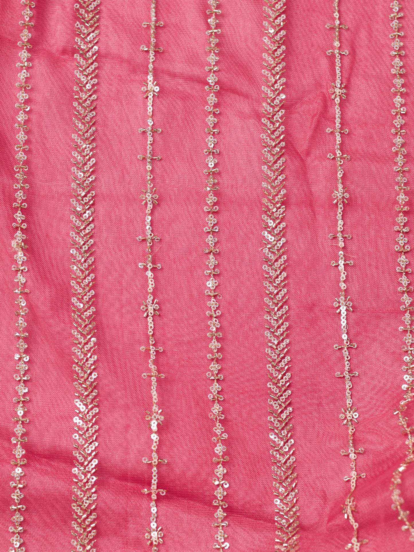 Whispered Grace – Light Pink Pure Organza Silk Saree