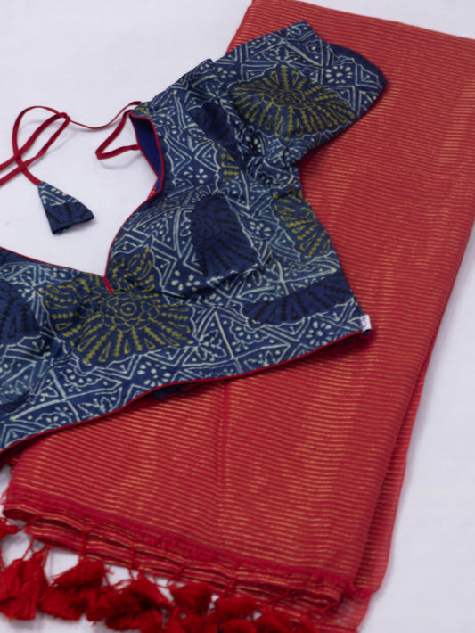 Saree stitched blouse combo-SB100