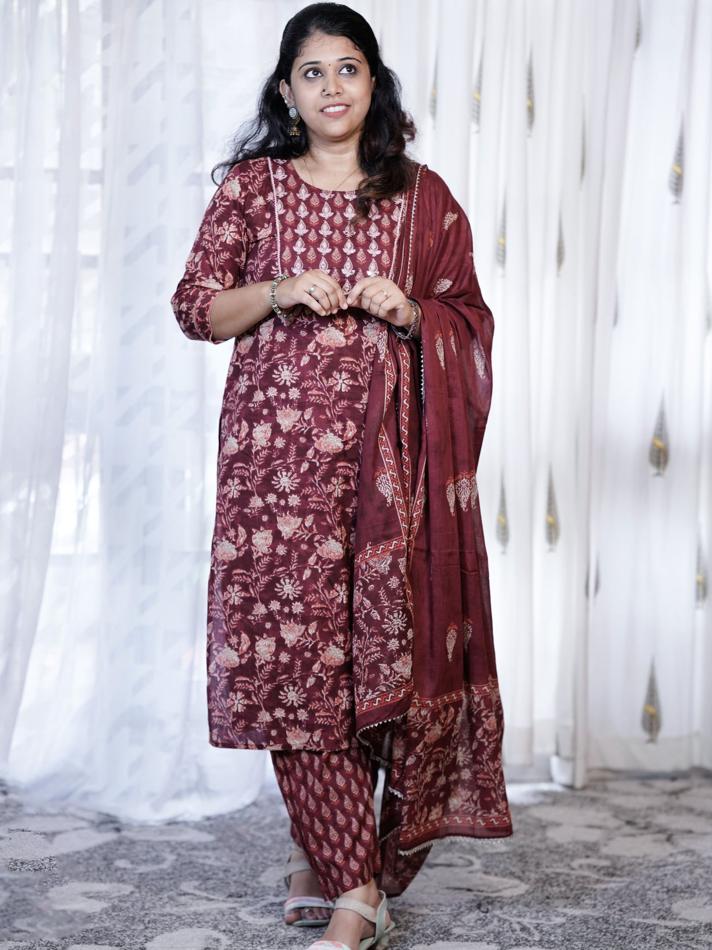 Cotton salwar suit - S134