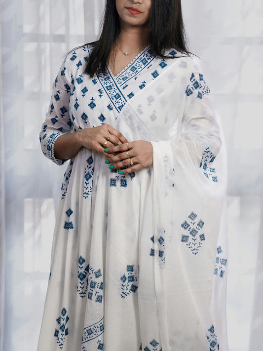 Cotton salwar suit- S199